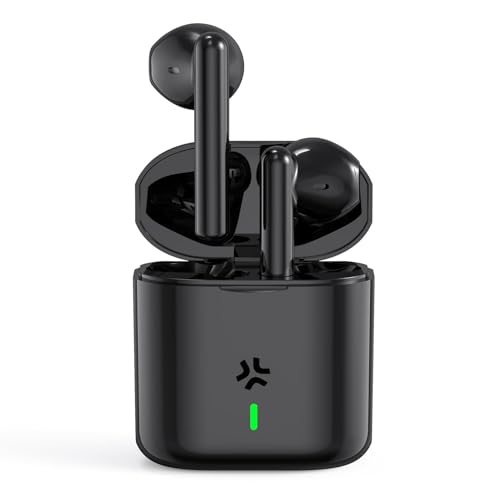 Celly Auriculares Inalámbricos True Wireless Pulsesound, con Estuche Compacto Negro