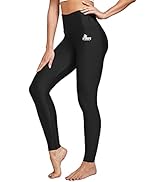 FitsT4 Swimming Leggings for Women High Waisted Swim Tights Swimming Pants Sun Protective