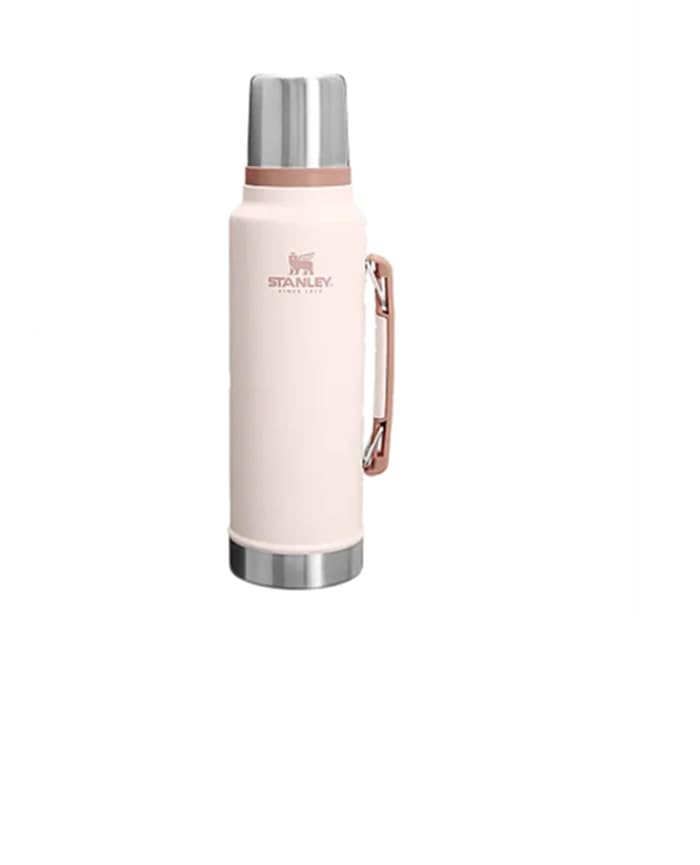 Stanley 1913 Classic Legendary Thermal Flask 1.4L - Keeps Hot Or Cold for 40 Hours - BPA-Free Insulated Bottle - Stainless Steel Coffee Flask - Leakproof - Dishwasher Safe - Rose Quartz โ image 1