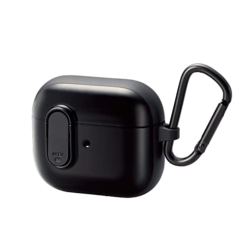 GR AirPods 3 (2021N) Ή P[X Jo[ nCubh TOUGH SLIM Lock bN@\ Jrit h~ CX[dΉ MagSafe[dΉ ϏՌ Ռz ubN AVA-AP3TSLBK