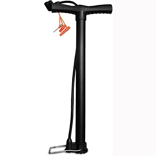 Standluftpumpe Fahrrad Tragbare Standpumpe Fahrradpumpe für Alle Ventile 160 Psi Luftpumpe Fahrradstandpumpe für Fahrrad Mountainbike Rennräder FußbäLle Basketball Schwimmring Cover