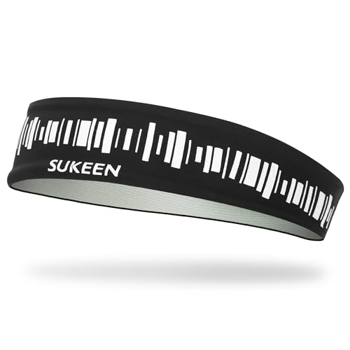 Sukeen Bandanas refrescantes para homens, faixa de suor com absorção de umidade, faixa de cabeça ref