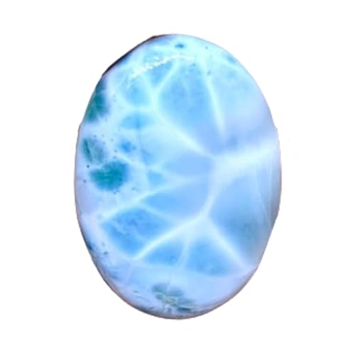 Cabochon larimar naturel véritable calibré sans défaut de taille