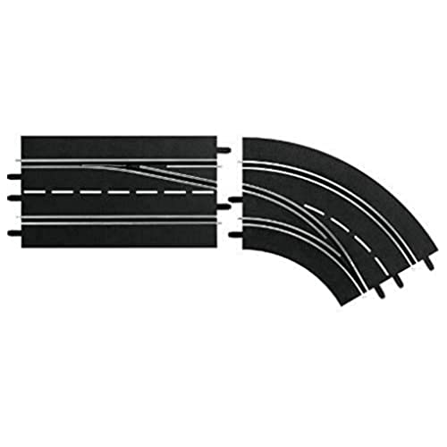 Changement de Voies Droit Carrera Digital 124 132 rail de dépassement