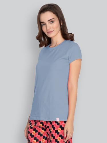 Image of Lyra Women's Cotton Regular Fit T-Shirt