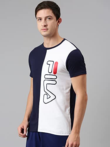 Image of Fila Men's Solid Straight T-Shirt