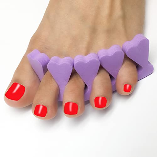 24 Pieces Soft Foam Toe Separators Toe Spacers Great Toe Cushions For Nail Polish, Pedicure, Manicures #TOP6