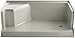 KOHLER K-9496-G9 Memoirs 60-Inch Shower Receptor, Sandbar
