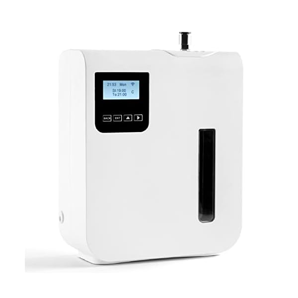 Scent Air Machine, Bluetooth & WiFi Smart Atomizing Essential Oil Diffuser w/Cold-Air Diffusion Technology, Essential Oil Aromatherapy Diffuser for Home, Office, Large Room, 300 ml, Up to 1500 Sq.Ft