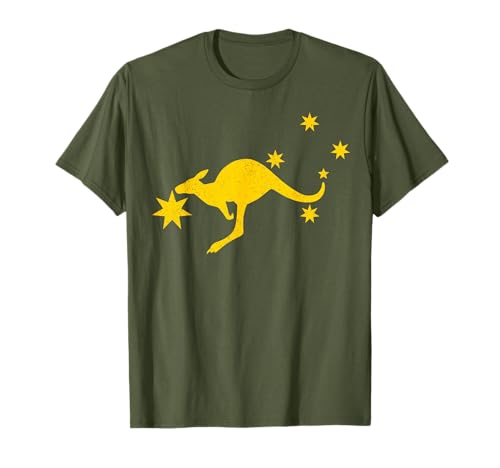 AUSTRALIA KANGAROO SYMBOL FLAG ROUNDEL AUSSIE SOUTHERN STARS T-Shirt