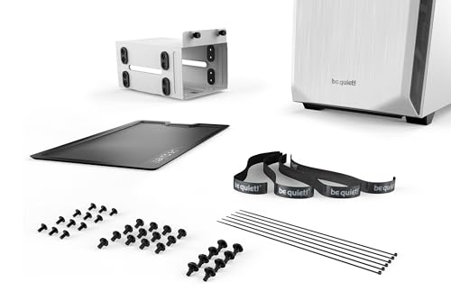 Pure Base 500 Window White Case PC con 2 ventole Pure Wings 2 140mm, copertura superiore ottimizzata per silenzio e flusso d'aria, supporto radiatori fino a 360mm - Case PC - Immagine 8