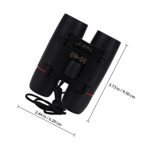 Compact 30x60 Binoculars for Sightseeing and Birding, Mini Folding ...
