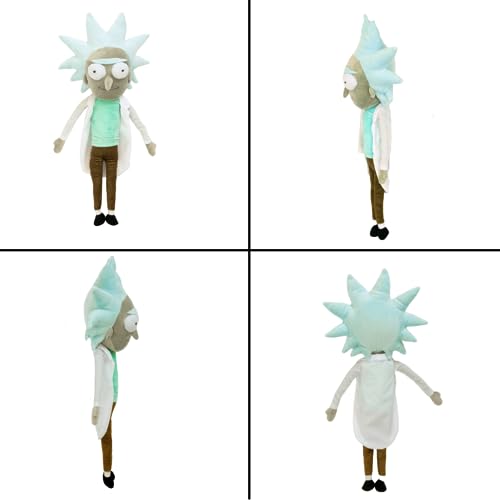 Image of Franco Collectibles Kidult Adult Swim Rick & Morty Super Soft Plush, (100% Officially Licensed Product), Rick The Scientist
