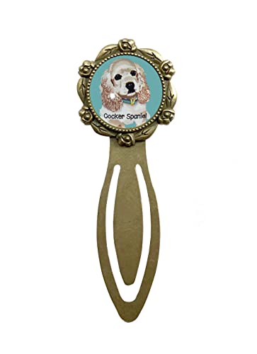 コッカスパニエル BL ブックマーカー 犬 クリップ イヌ ブックマーク しおり 犬