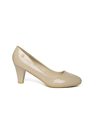 Image of Addons Round-Toe Patent Pumps