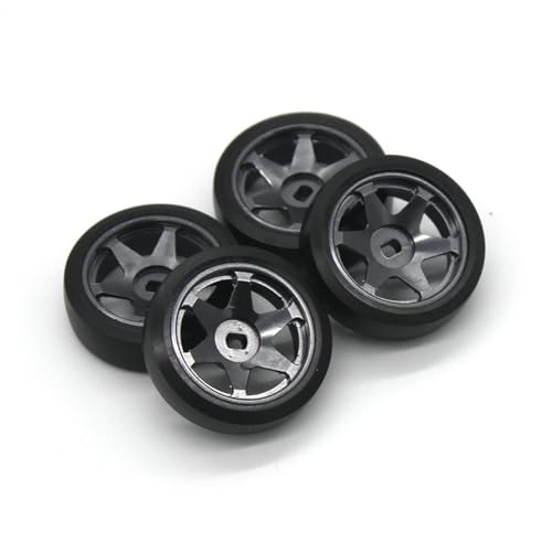 Pneu à dérive de roue 22mm en métal pour Wltoys 284131 K989 1/28