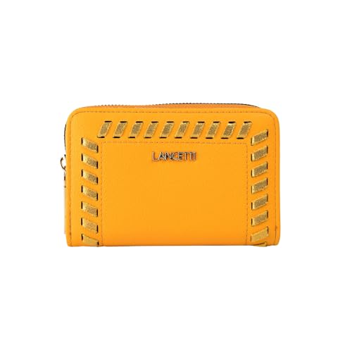 LANCETTI Portafoglio Donna Spazioso In Similpelle PU Con Scatola Regalo