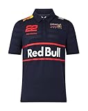 Castore Red Bull Racing F1 Women's 2025 Yuki Tsunoda Team Polo Shirt (M) Blue