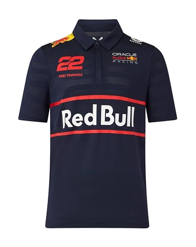 Castore Red Bull Racing F1 Women's 2025 Yuki Tsunoda Team Polo Shirt (M) Blue
