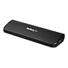 StarTech.com Docking Station USB 3.0 de 2 Monitores para Portátil, HDMI/DVI/VGA, Hub Ladrón 3x USB-A, GbE, Audio, Replicador de Puertos Universal USB-A, Win/macOS/ChromeOS, TAA (USB3SDOCKHDV)