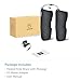 COMFIER Heated Knee Massager with Heating Pad for Knee Pain Relief,Gifts for Dad Mom Men Women,Knee Warmers Wrap,Heated Knee Pad for Men Women Seniors