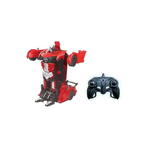 Mindscope Turbo Twister 2 in 1 Red Morpher RC Car That transforms into a Robot Cover