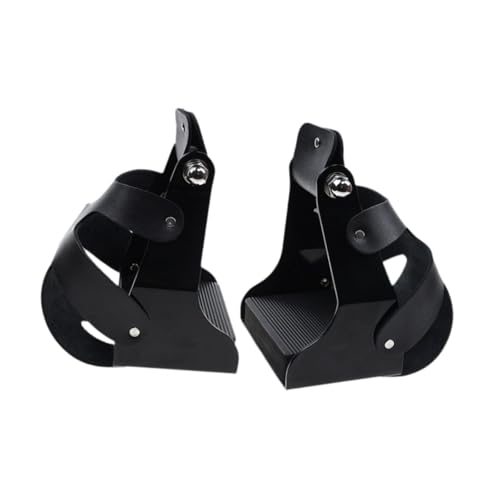 perfk 2X Staffe per Equitazione Accessori con Copertura Design Vintage Gabbia Protettiva per Equitazione per attività all'aperto