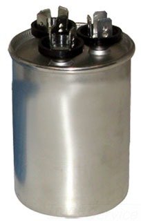 Motor Dual Run Capacitor Round 85 + 5 uf MFD 370 Volt VAC 12829