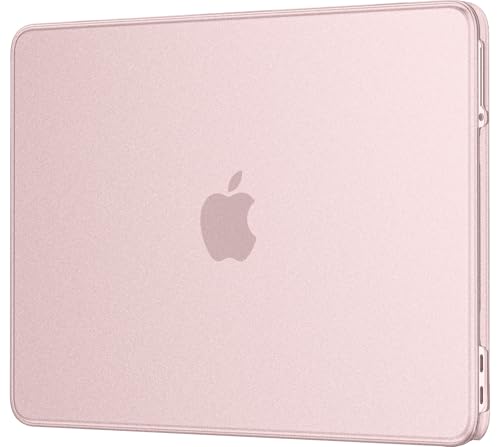 Image of EooCoo Compatible for Apple 2026 MacBook Neo Case 13 inch Laptop A3404 A18 Pro Chip with Liquid Retina Display, 100% Match Official Color, Scratch Resistant, Hard Shell Protective Cover, Frost Blush