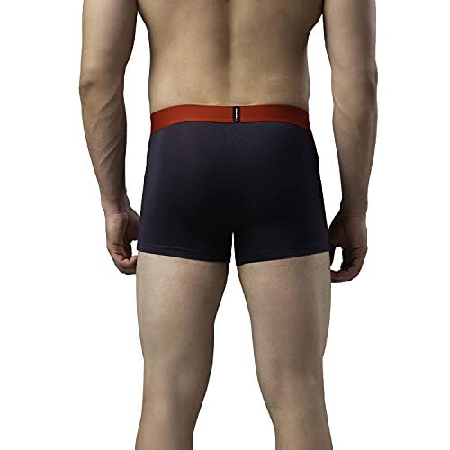 Image of Underjeans Men Cotton Blend Trunk - Pack of 2