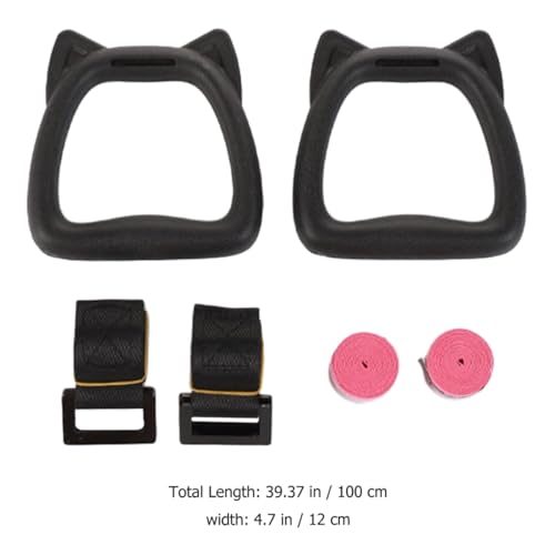 Anillas para gimnasia con correas ajustables para entrenamiento miniatura 2