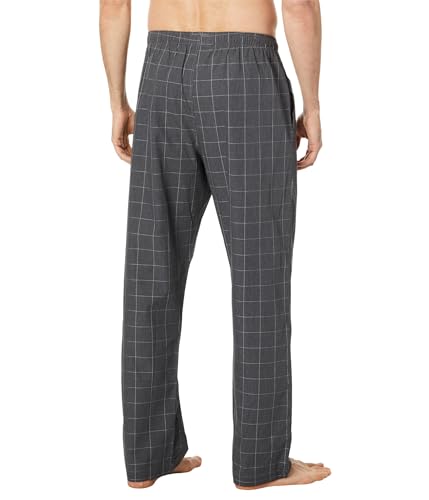 POLO RALPH LAUREN Woven PJ Pants Charcoal Windowpane/Chic Cream Pony Player XL2