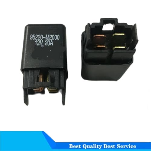 Relé 95220-M2000 de 12V y 20A componente de automoción original pack de 2 piezas 3
