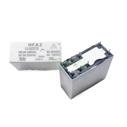 Relais HFA2 12-2ZSTG 12VDC 8A avec double contact RT