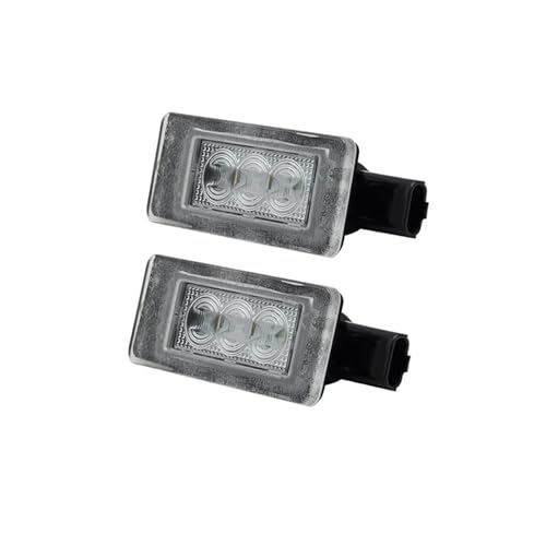 Luz LED matrícula coche Peugeot 2008 308 lámpara placa 2