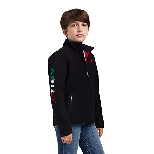 ARIAT Boys' New Team Softshell Brand Jacket