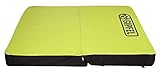 crashpad boulder decathlon Colchoneta plegable con vapor de espuma y triple densidad. Dimensiones: 132 x 95 x 15 cm, con prácticas correas para llevar en la parte trasera.