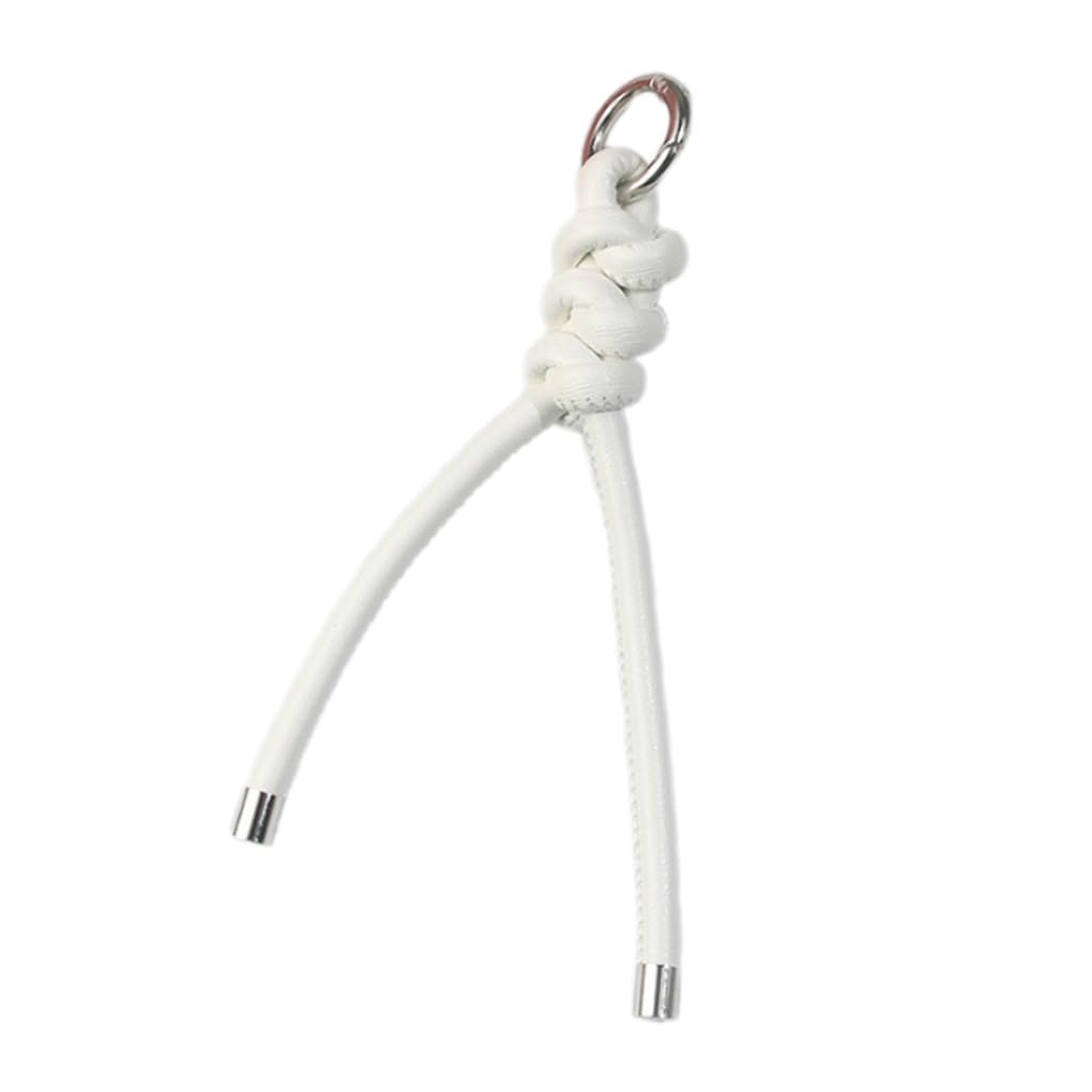 TIANQUXNGI Stylish Strap Keyring PU Leather Bag Pendant Car Key Chain Jewelry for Enthusiasts and Fashion Lovers