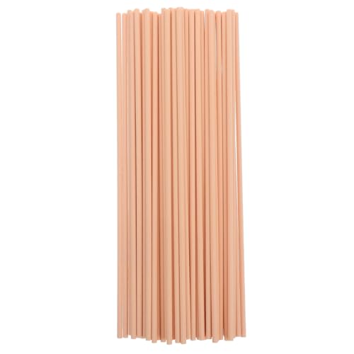 SHINEOFI Varillas Difusoras de Fibra sin Pegamento 4 Mm, 50 Piezas para Aceites Esenciales, Recambios para Difusor de Aroma en Hogar, Oficina y Relajación