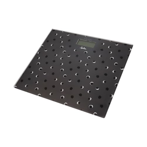 JATA HOGAR HBAS1492 Balance de salle de bain sans piles avec écran LCD Balance de poids corporel de haute précision Poids maximum 180 kg Rechargeable Charge USB