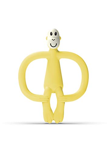 Matchstick - Juego de dentición de mono amarillo amarillo Talla:6 - 18 Months
