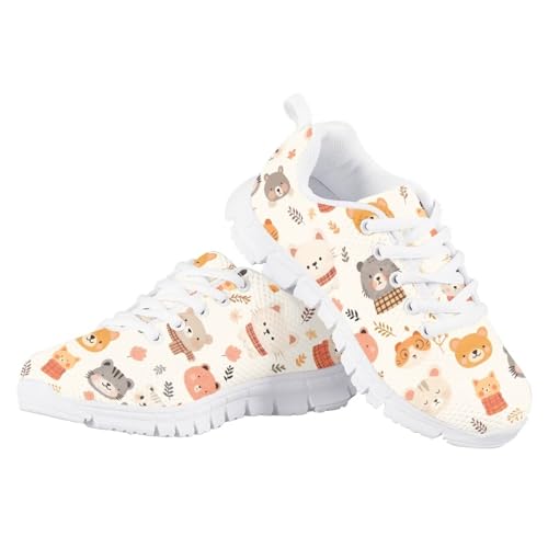 Yzaoxia Kids Mesh Sneakers Tennis Running Shoes for Children Walking Sneakers Lightweight Footwear Sport Trainers Size 11-Size 53