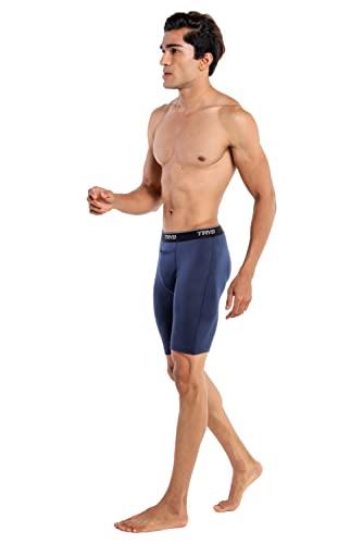 Image of TRYB Men's Compression Shorts & Pants | Sports Innerwear for Gym, Running & Training | Quick Dry, Breathable, 4-Way Stretch, Moisture Wicking, Anti-Chafing Muscle Support Athletic Wear with Pocket