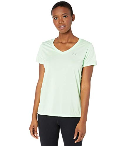 Image of Under Armour Womens Tech V-Neck Twist Short-Sleeve T-Shirt