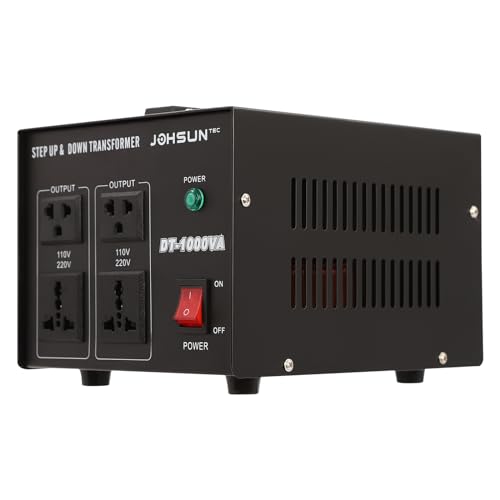 Transformador, 800 W, convertidor de voltaje, transformador, 220 V a 110 V, convertidor, adaptador, convertidor de corriente para todos los aparatos electrónicos y eléctricos