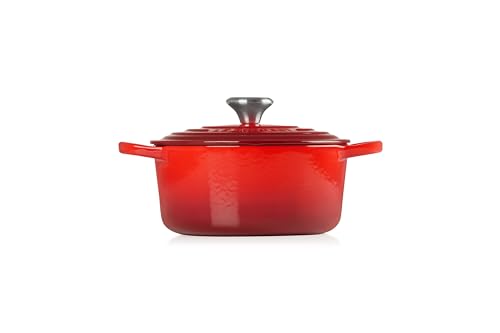 Image of Le Creuset Enameled Cast Iron Signature Round Dutch Oven, 2 qt., Cerise