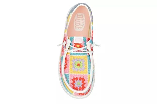 Crochet Squares in Pink/Multi by HEYDUDE2