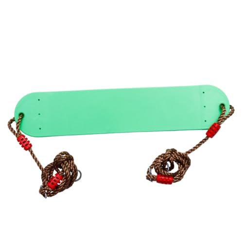 ibasenice 1Pc Hanging Swing Seat for Indoor Outdoor Swing with Rope for Playsets Fun Activity for Ages Design for Hand and Foot Coordination