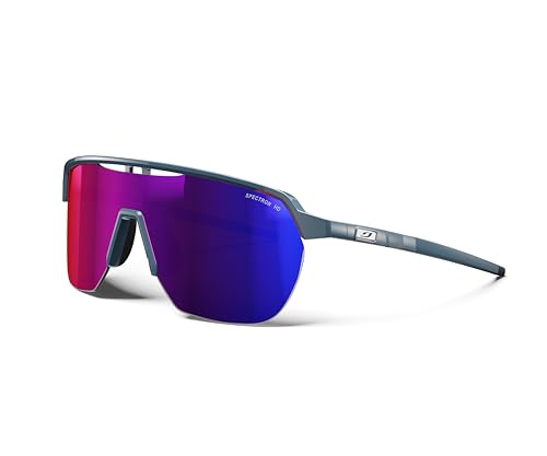 Julbo Frequency Performance Sunglasses for Men & Women w/Full Vent, Shield-Style for Running, Cycling - 100% UV Protection