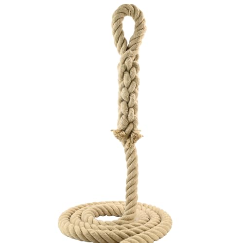 Kletterseil mit Schlaufe 1m - 10m Polyhanf Seil Ø24mm Handgefertigt Made in DE (2 5m mit Schalufe)